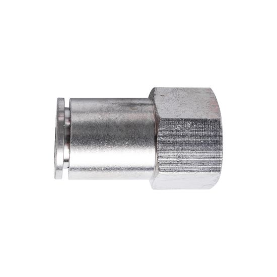 Metal Pu Fitting Straight 12mm 3/8" F